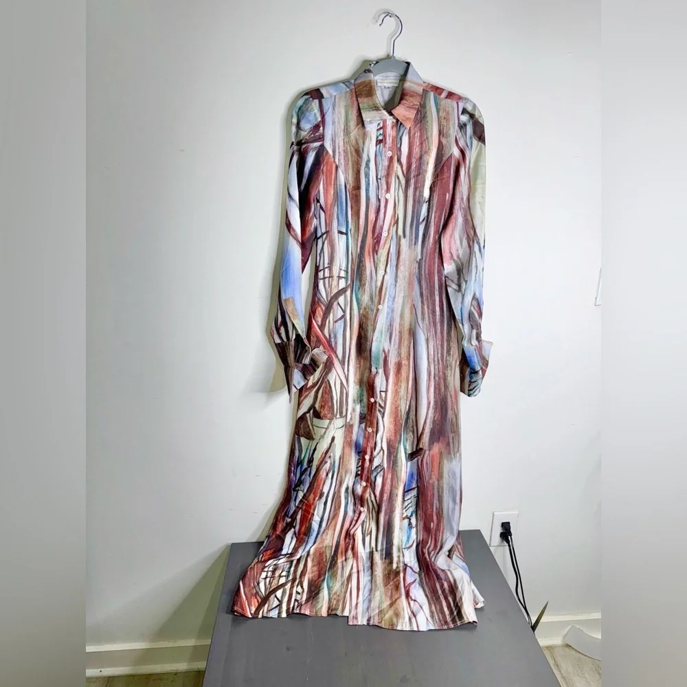 Ala Von Auersperg Printed Maxi Dress - Picture 2 of 9